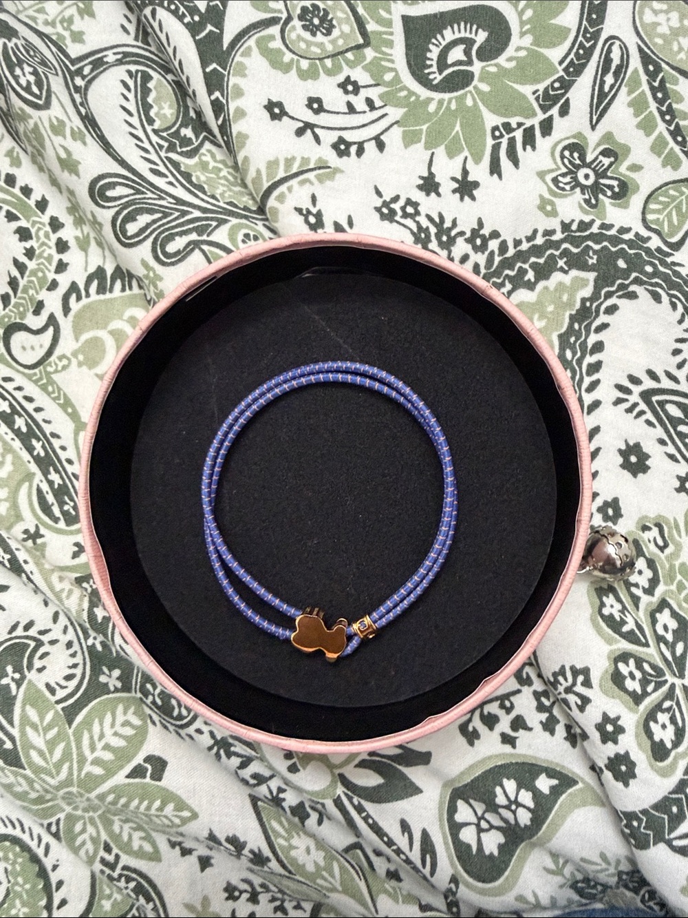 TOUS GOLD Accent Purple elastic Wrap Bracelet - Women Jewelry